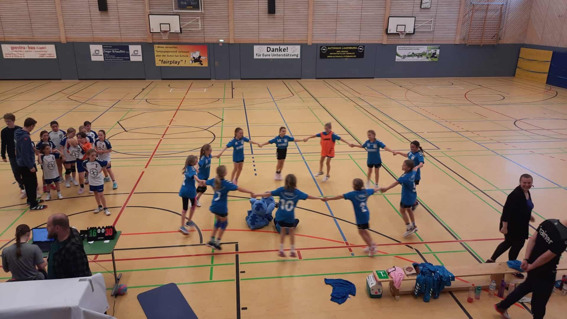 Handball Punktspiel Wje Vflgeesthacht 11