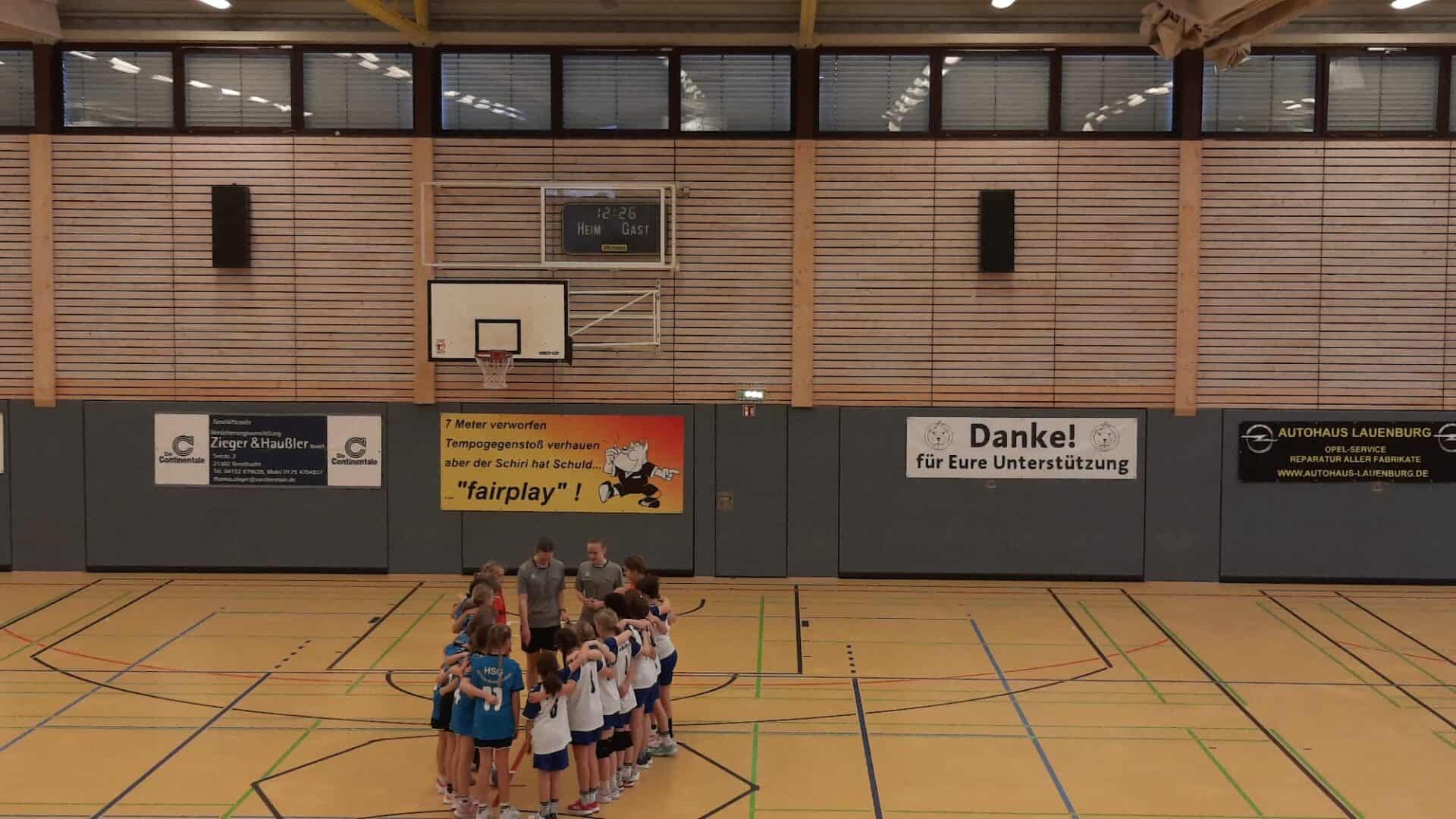 Handball Punktspiel Wje Vflgeesthacht 2