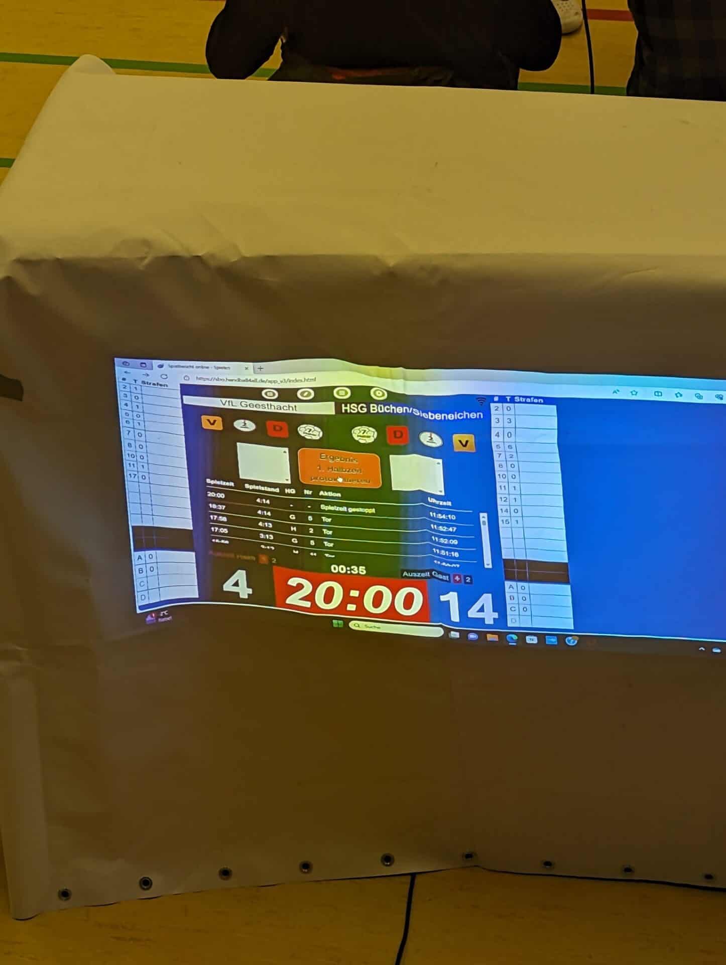 Handball Punktspiel Wje Vflgeesthacht 5