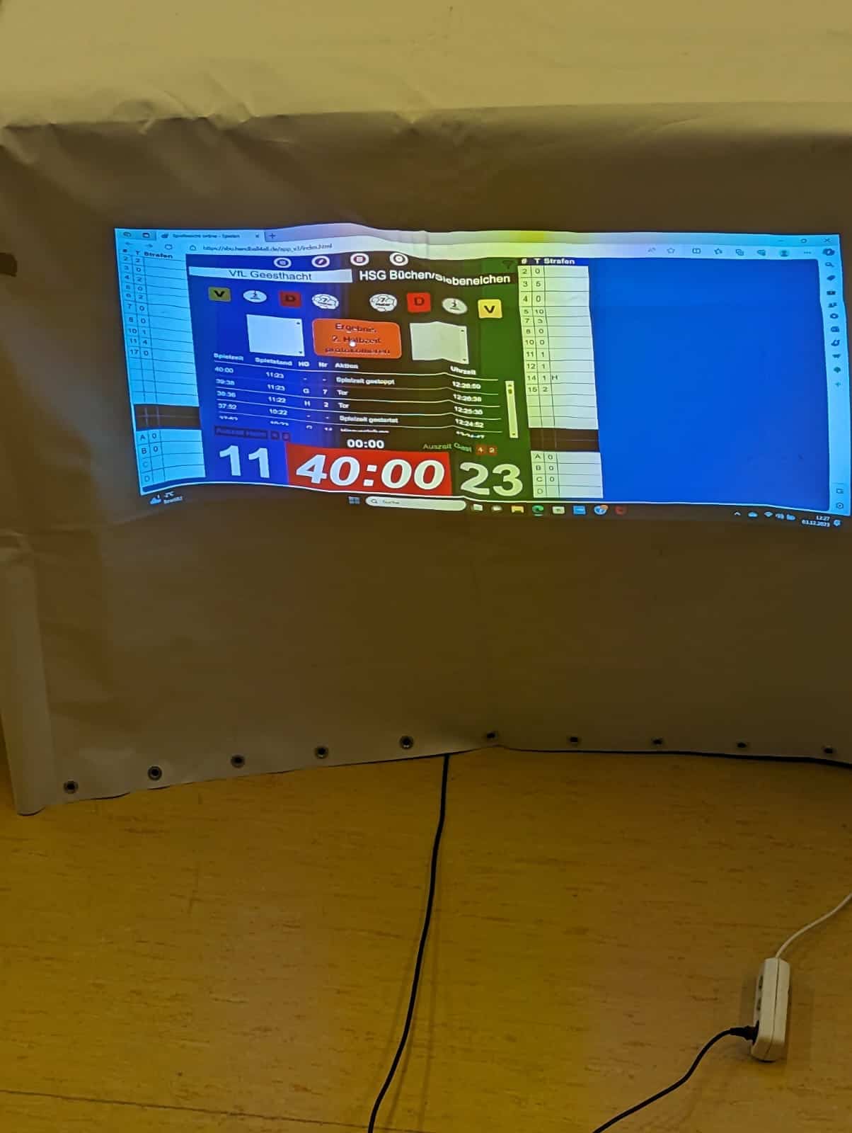 Handball Punktspiel Wje Vflgeesthacht 9