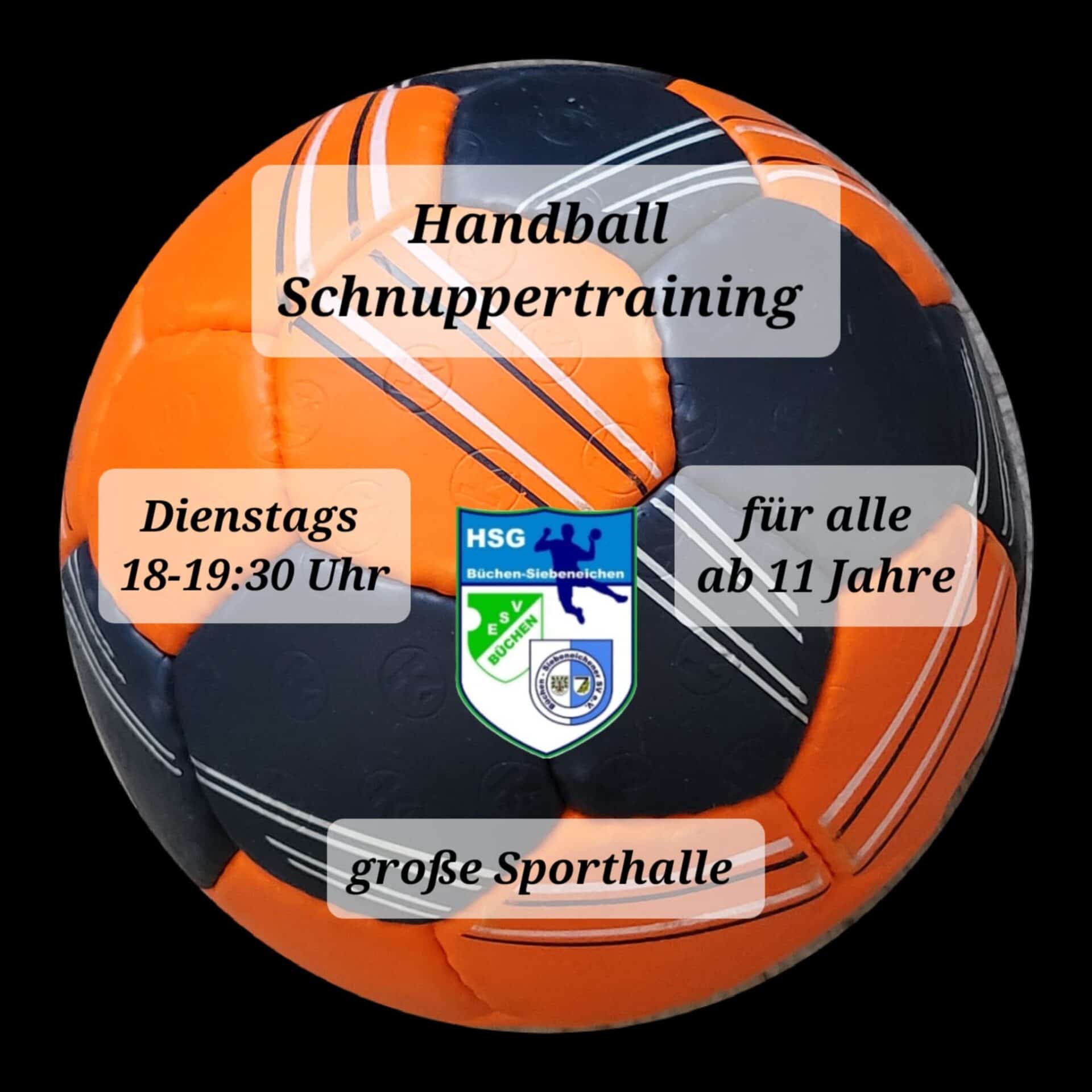 Handball schnuppertraining