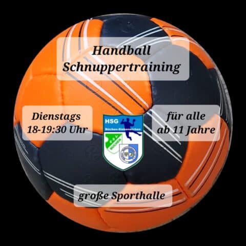 Handball schnuppertraining
