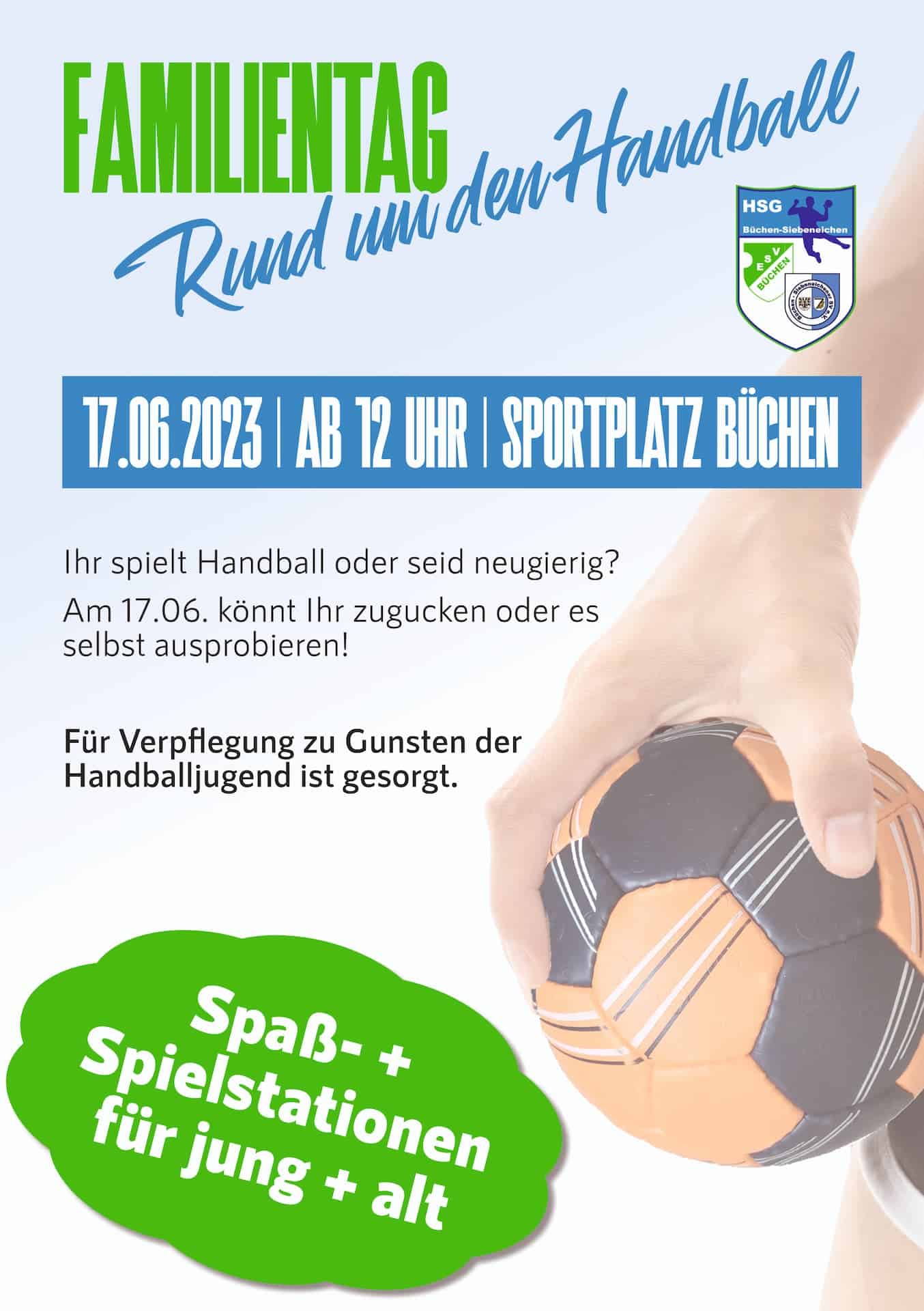 Plakat Handballtag 2023